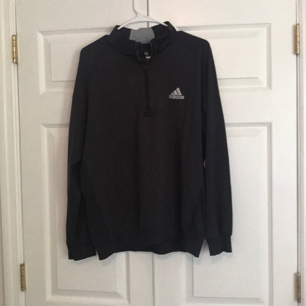 Dark gray Adidas sweatshirt- size M